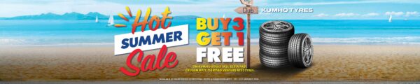 Kumho Tyres Summer Sale